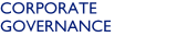CORPORATE GOVERNANCE