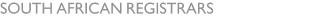 SOUTH AFRICAN REGISTRARS
